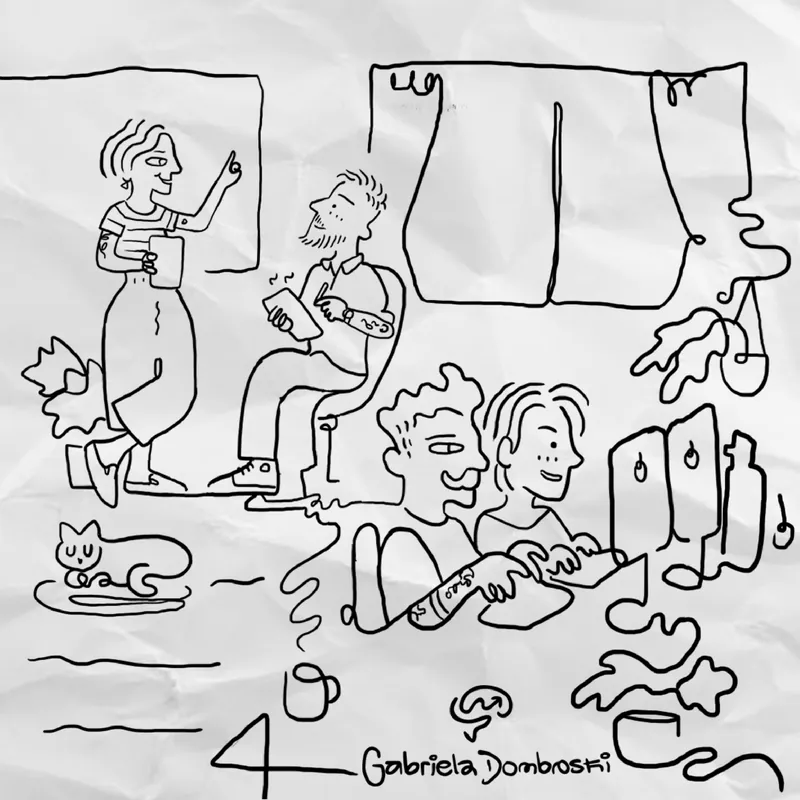 Ilustración para Gabriela Dombroski